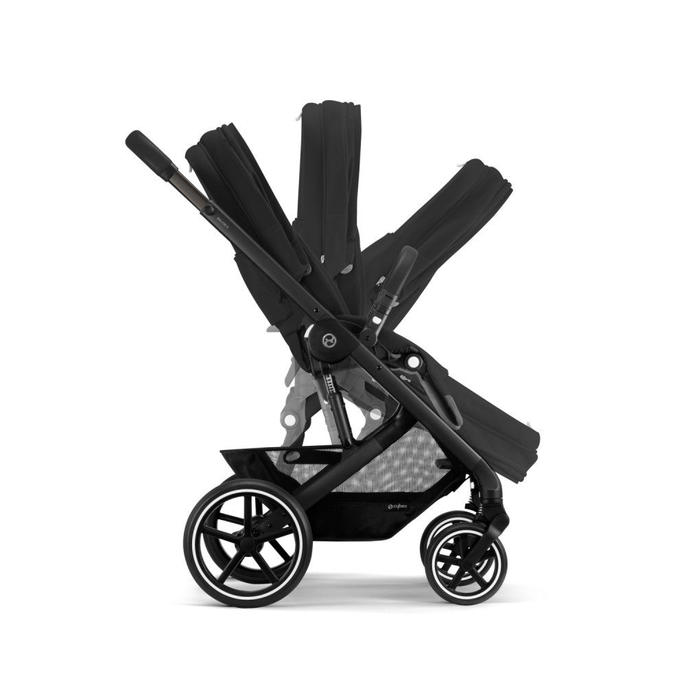 Cybex Gold Balios S Lux + COT S Lux Bundle - All Black-Cybex-Little Giant Kidz