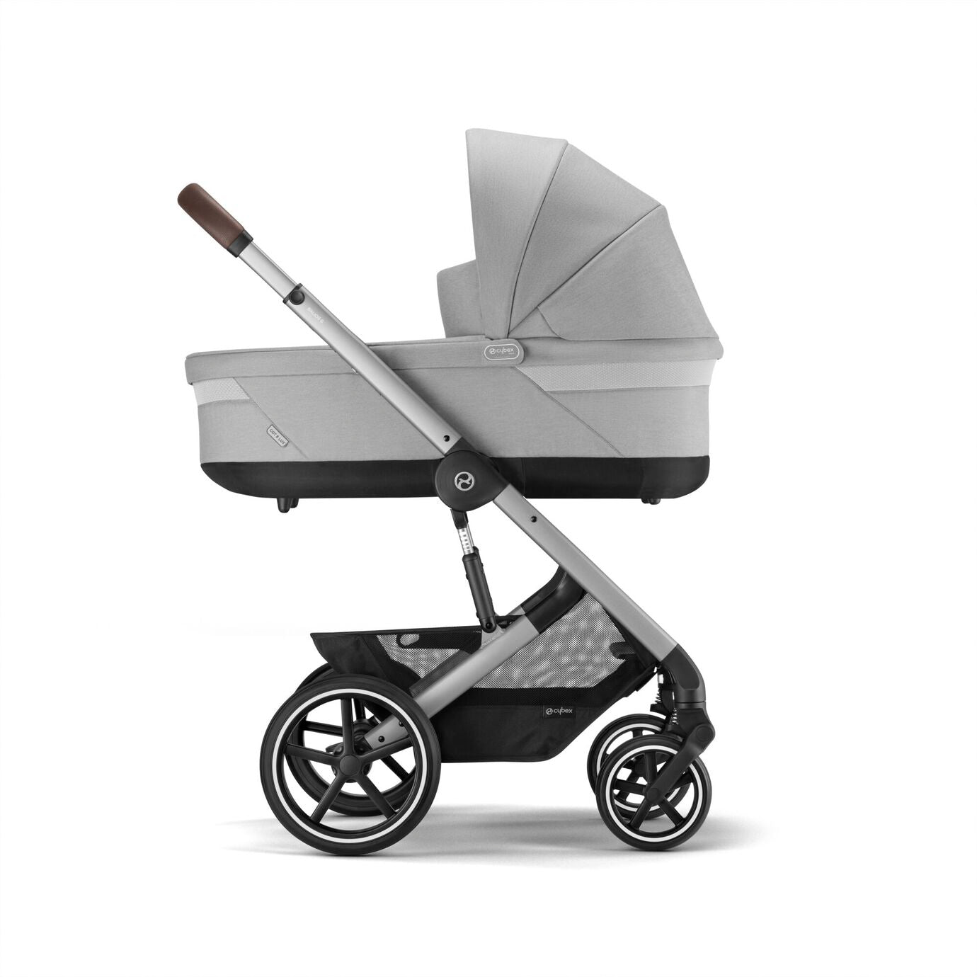 Cybex Gold Balios S Lux Lava Grey (Silver Frame)-Cybex-Little Giant Kidz