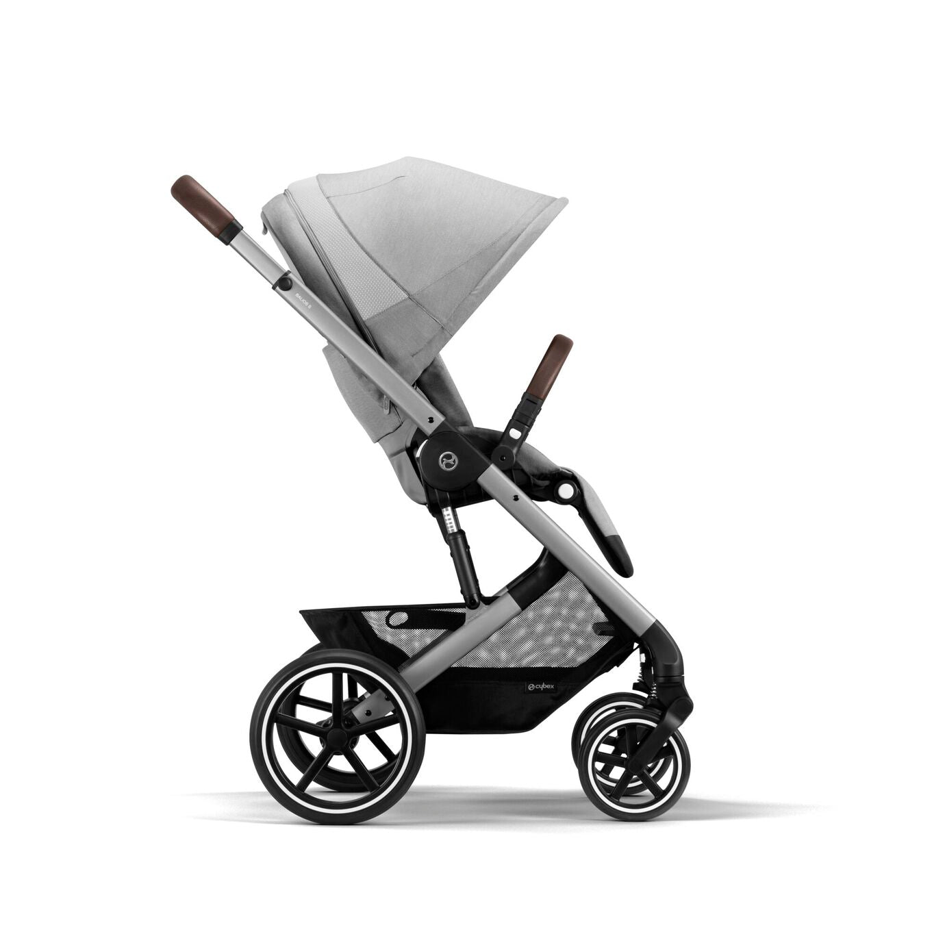 Cybex Gold Balios S Lux Lava Grey (Silver Frame)-Cybex-Little Giant Kidz