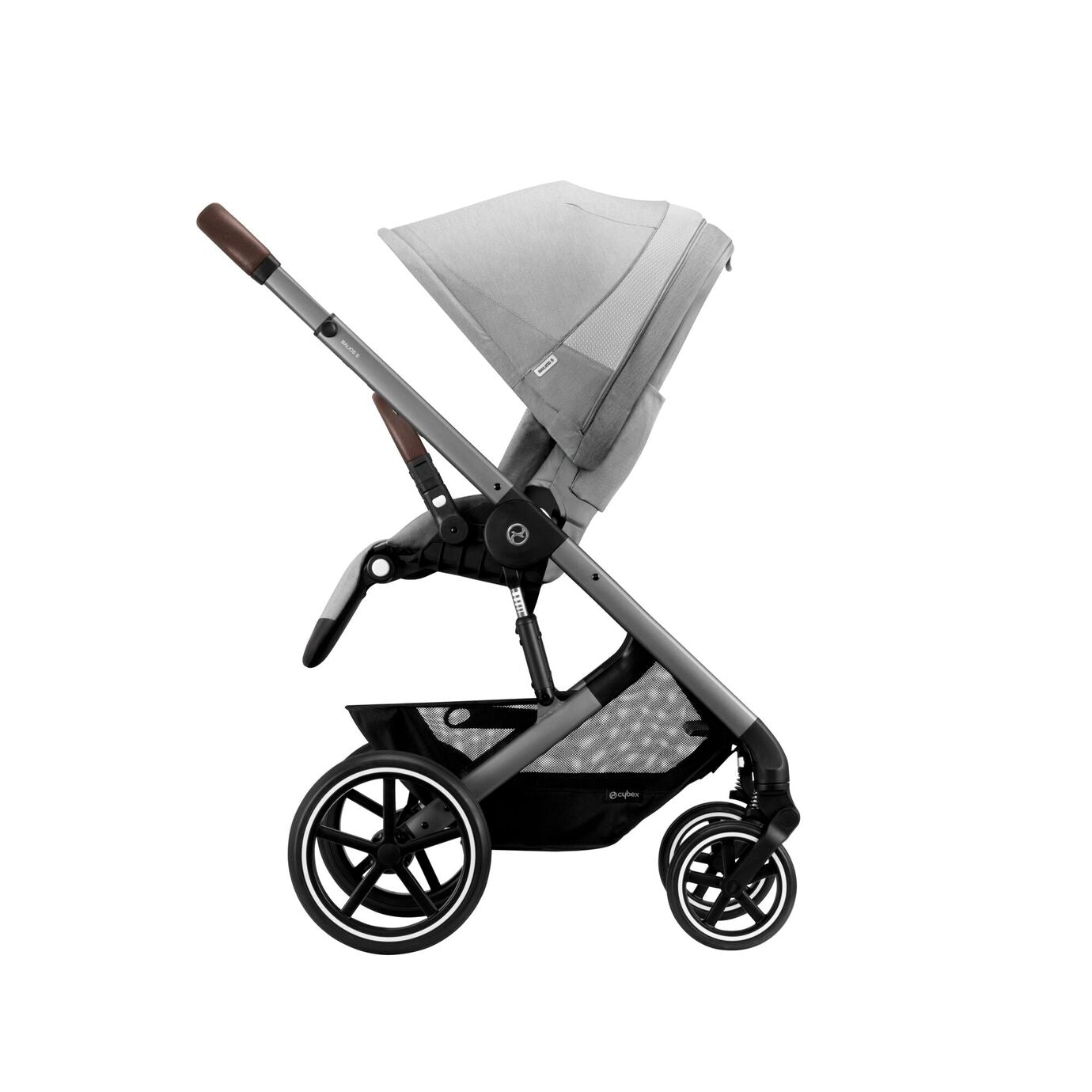 Cybex Gold Balios S Lux Lava Grey (Silver Frame)-Cybex-Little Giant Kidz