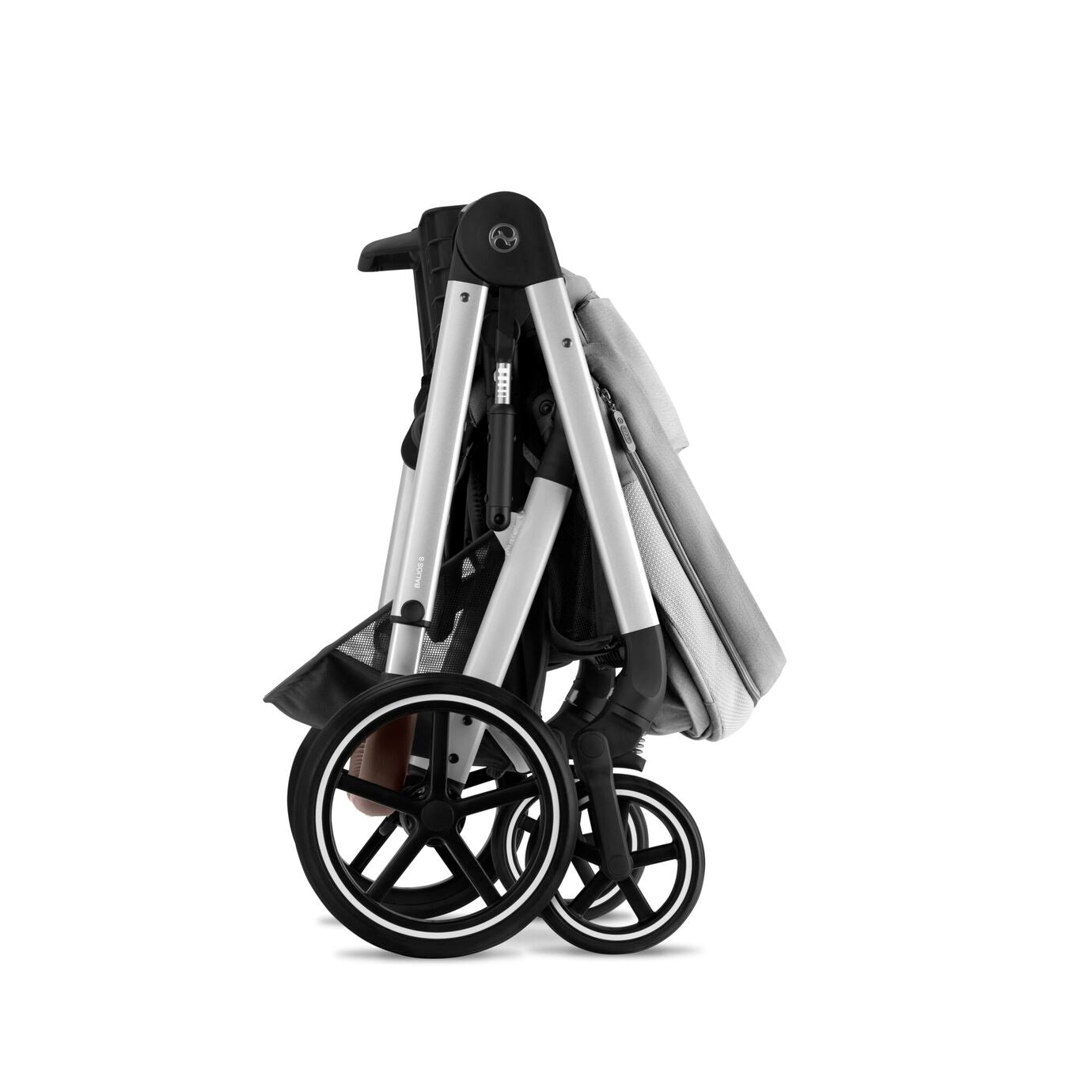 Cybex Gold Balios S Lux Lava Grey (Silver Frame)-Cybex-Little Giant Kidz