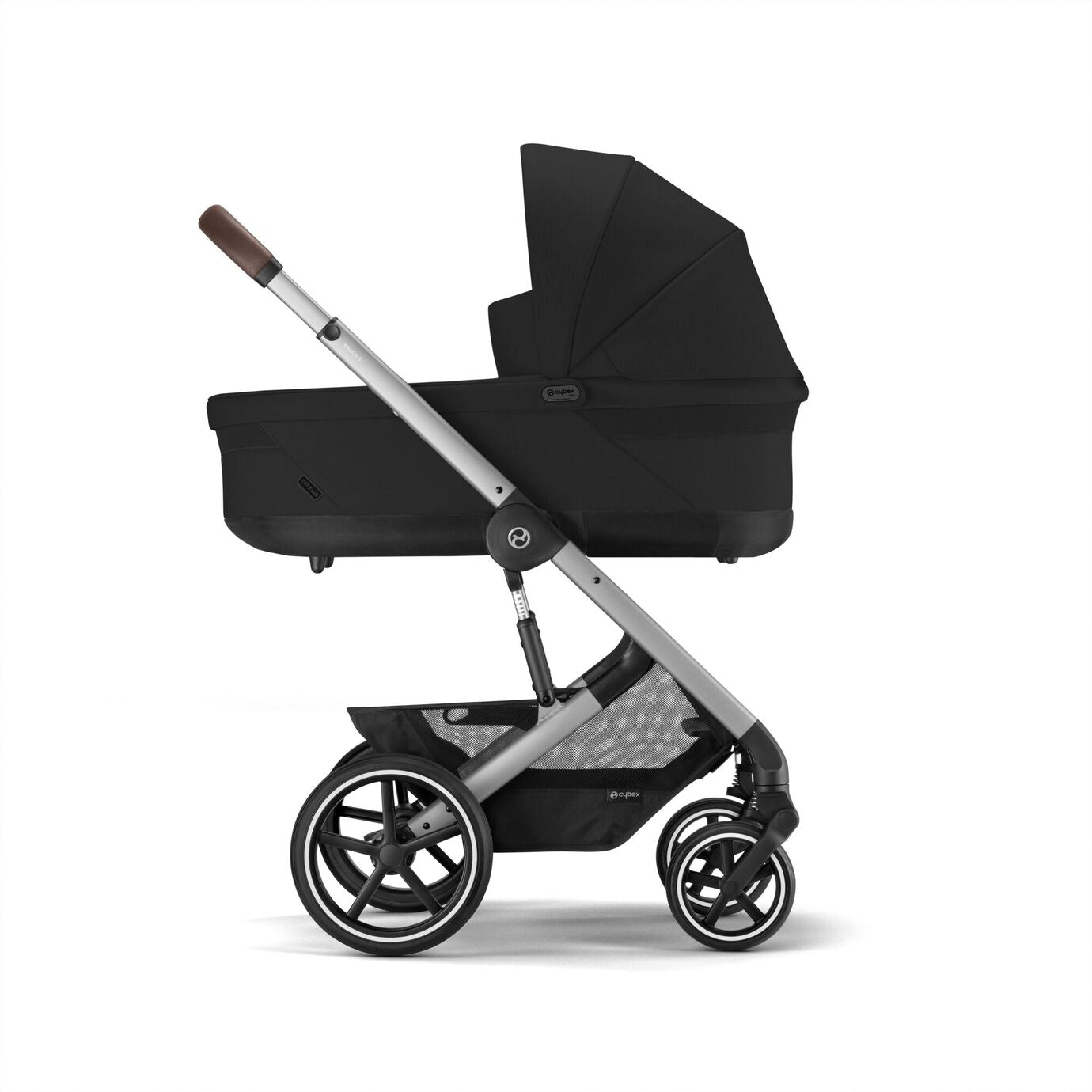 Cybex Gold Balios S Lux Moon Black (Silver Frame)-Cybex-Little Giant Kidz