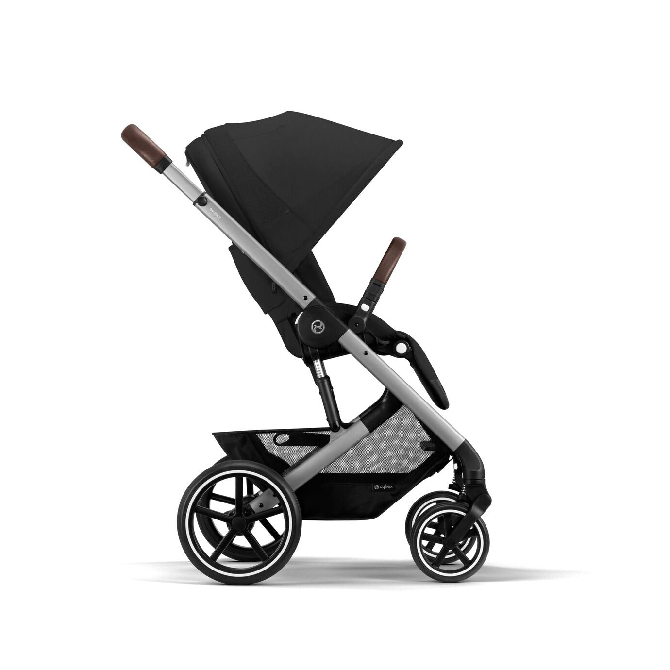 Cybex Gold Balios S Lux Moon Black (Silver Frame)-Cybex-Little Giant Kidz