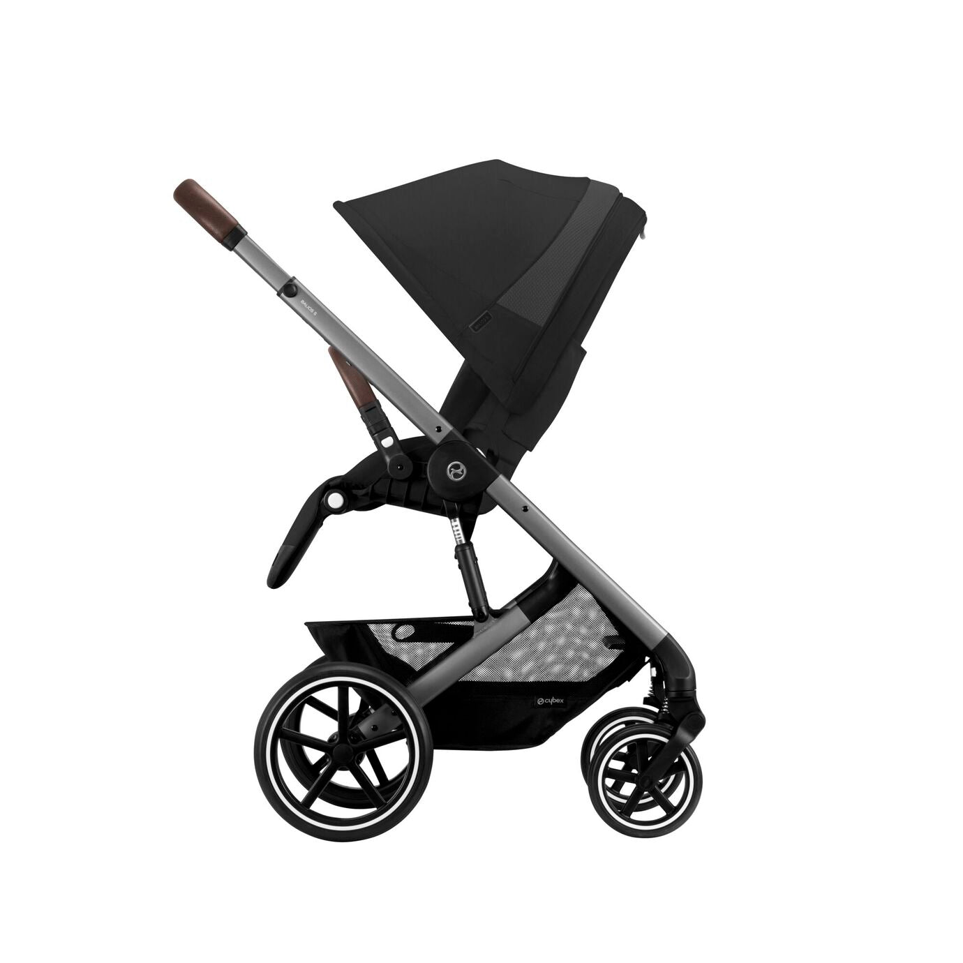 Cybex Gold Balios S Lux Moon Black (Silver Frame)-Cybex-Little Giant Kidz