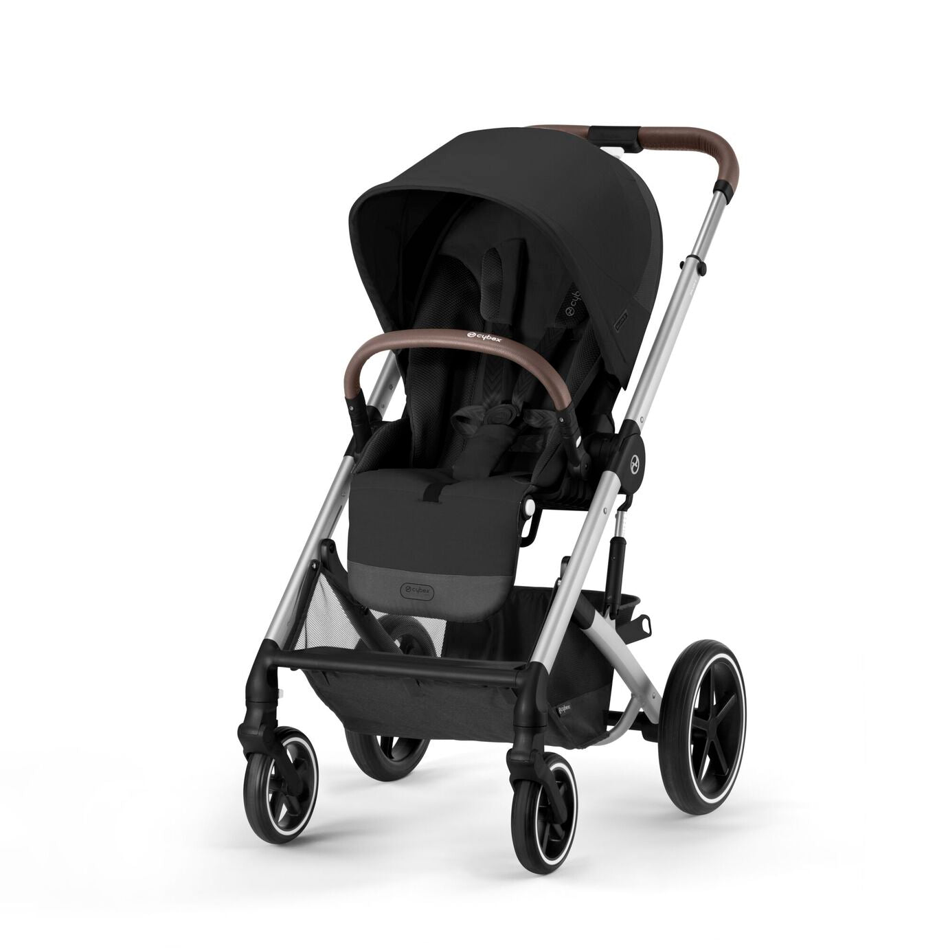 Cybex Gold Balios S Lux Moon Black (Silver Frame)-Cybex-Little Giant Kidz