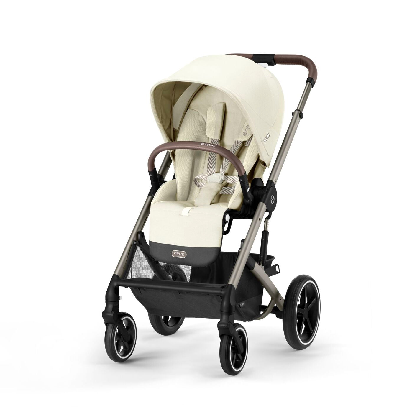 Cybex Gold Balios S Lux Seashell Beige (Taupe Frame)