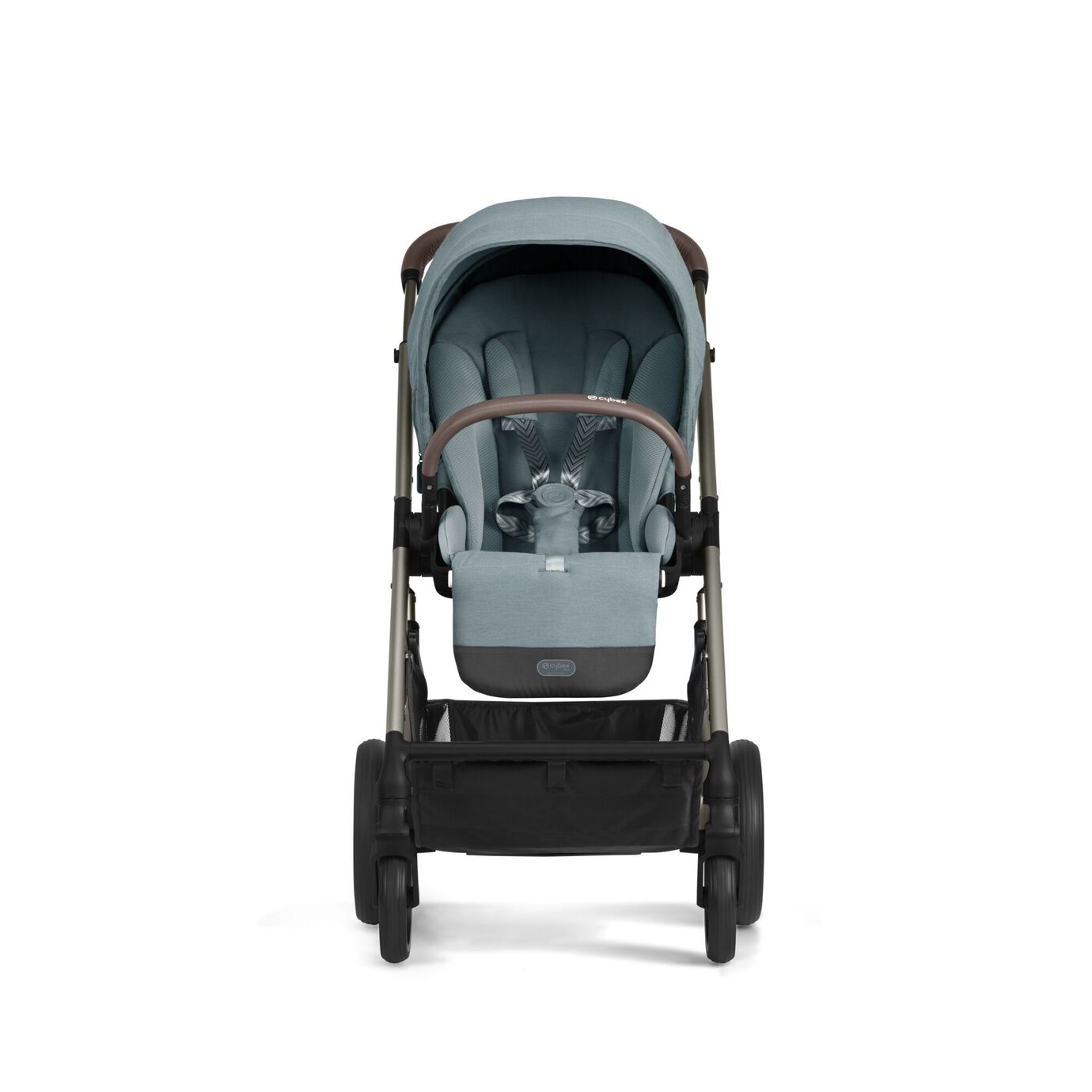 Cybex Gold Balios S Lux Sky Blue (Taupe Frame)-Cybex-Little Giant Kidz