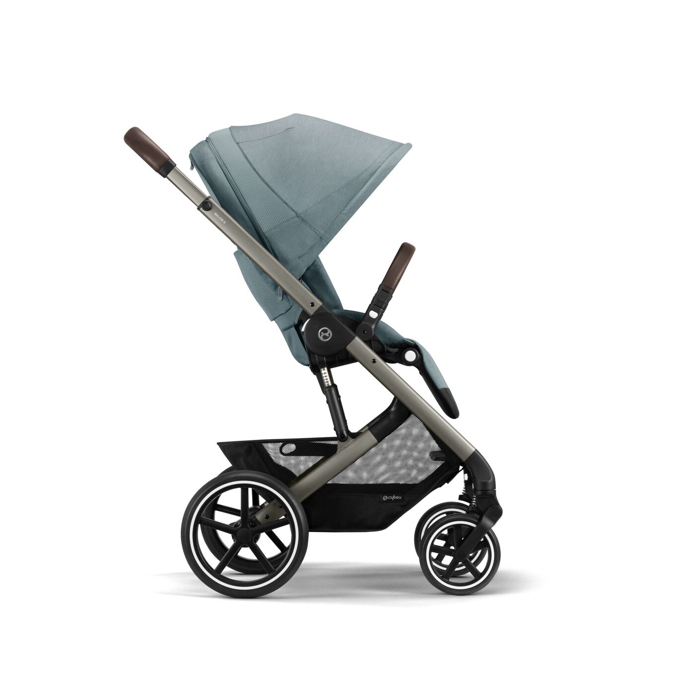 Cybex Gold Balios S Lux Sky Blue (Taupe Frame)-Cybex-Little Giant Kidz