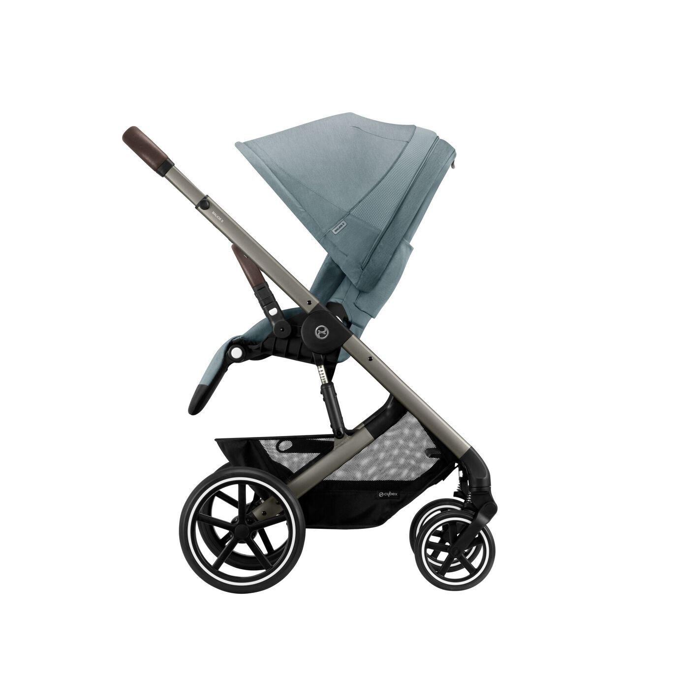 Cybex Gold Balios S Lux Sky Blue (Taupe Frame)-Cybex-Little Giant Kidz