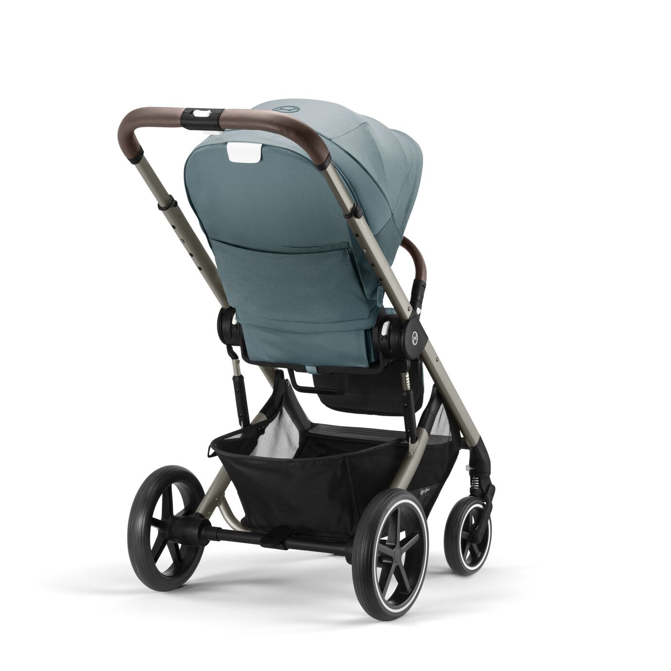 Cybex Gold Balios S Lux Sky Blue (Taupe Frame)-Cybex-Little Giant Kidz