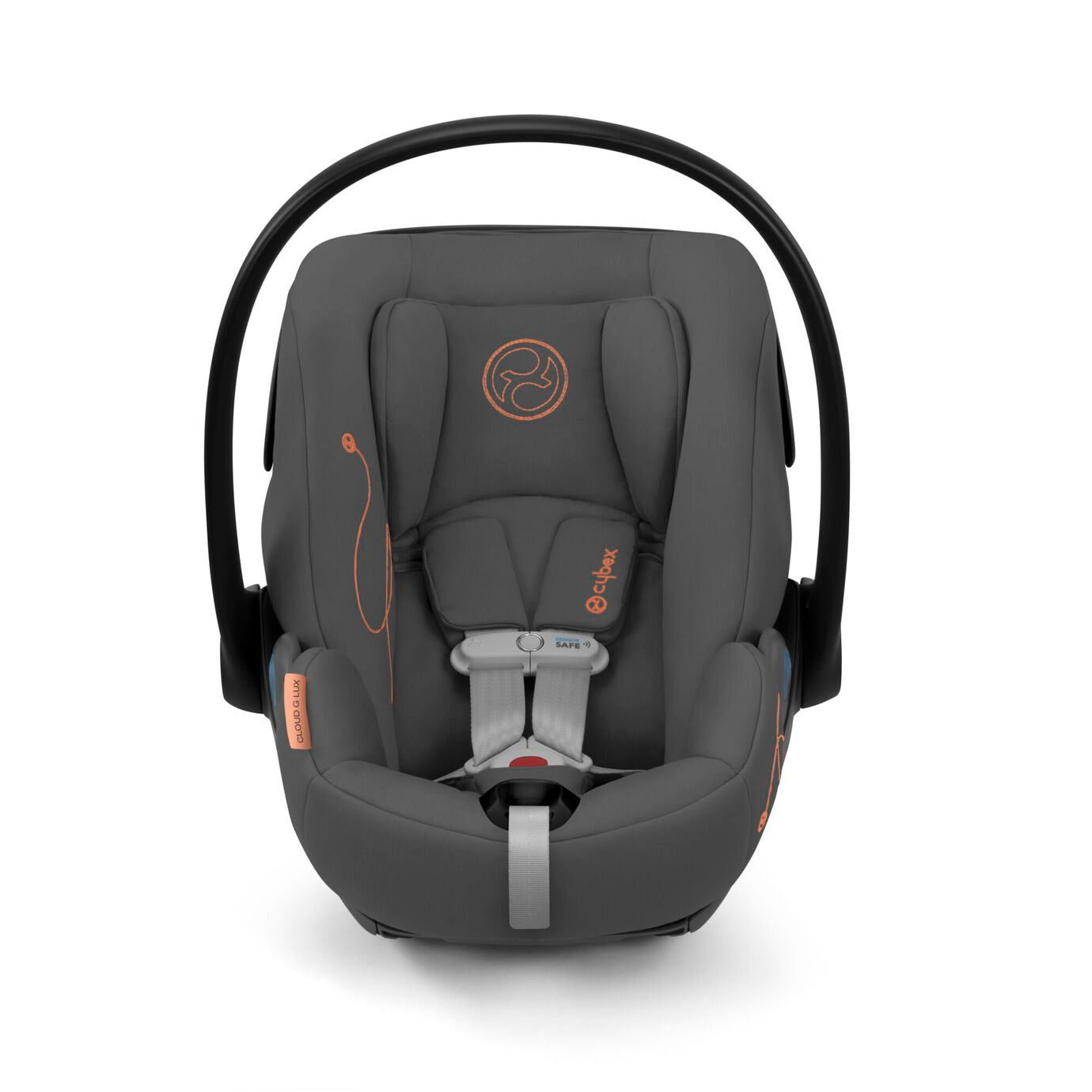 Cybex Gold Cloud G Lux with SensorSafe - Lava Grey-Cybex-Little Giant Kidz