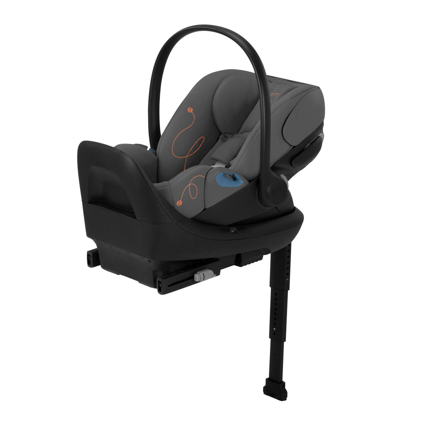 Cybex Gold Cloud G Lux with SensorSafe - Lava Grey-Cybex-Little Giant Kidz