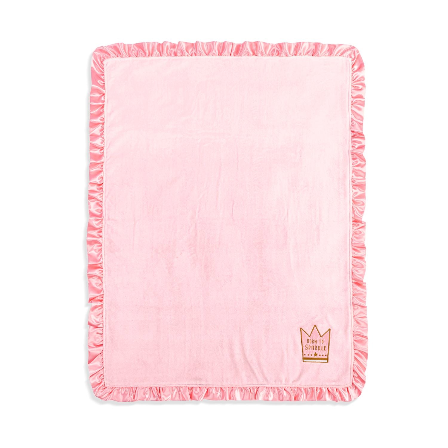 DEMDACO Born to Sparkle Pink Blanket - 30x40in-DEMDACO-Little Giant Kidz