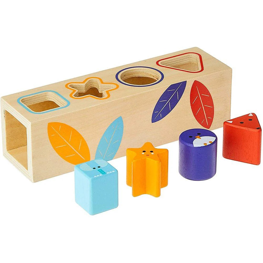 DJECO Boita Basic Wooden Shape Sorter-DJECO-Little Giant Kidz