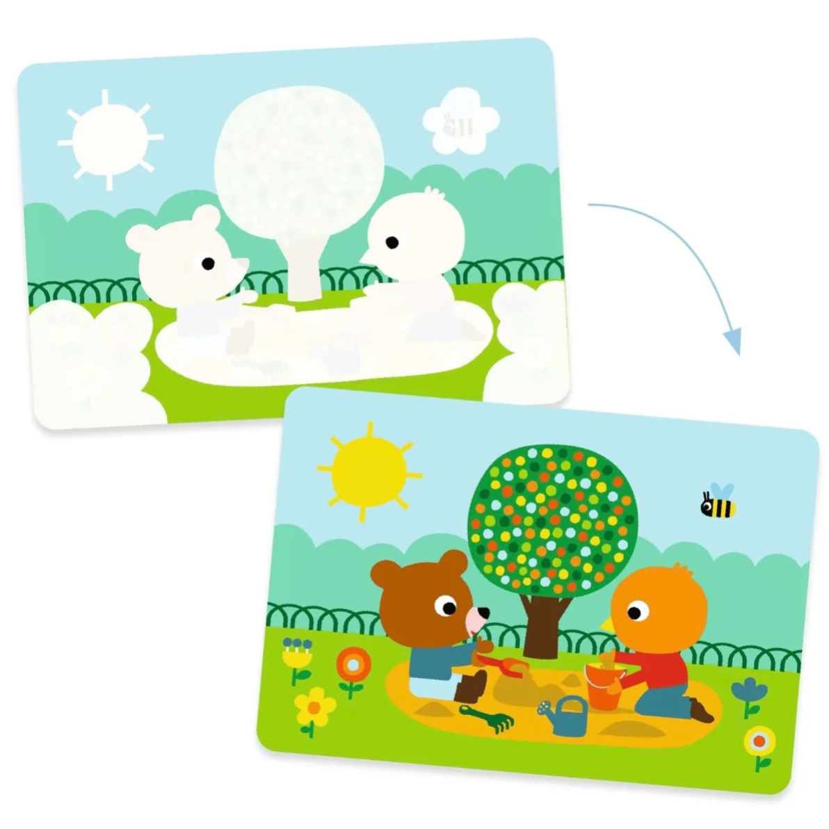 DJECO PG In the Park Magic Coloring -DJECO-Little Giant Kidz