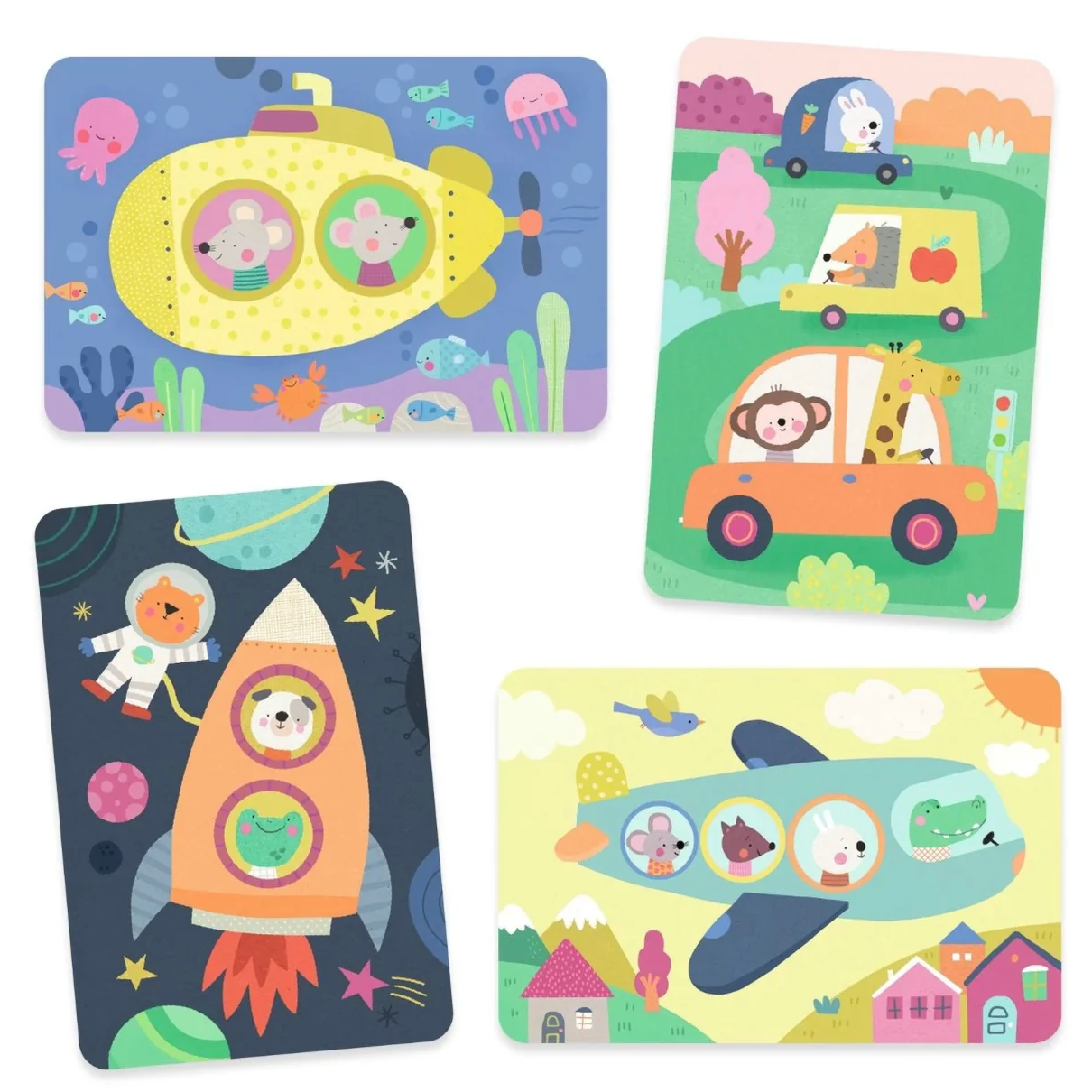 DJECO PG On the Road Magic Coloring -DJECO-Little Giant Kidz