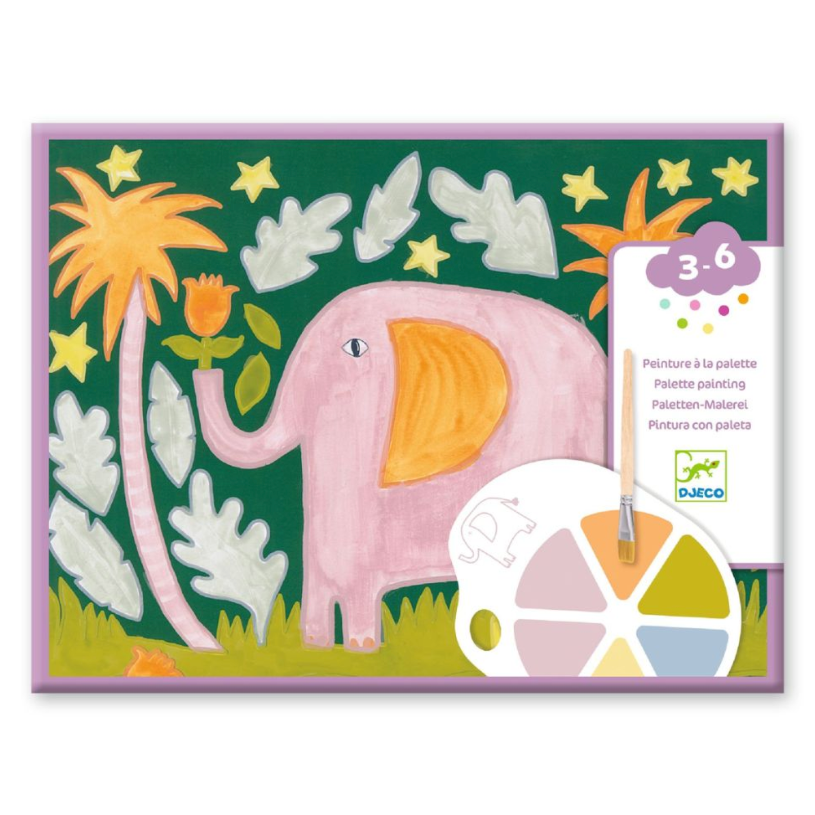 DJECO PG Wild Ones Paint with Water -DJECO-Little Giant Kidz