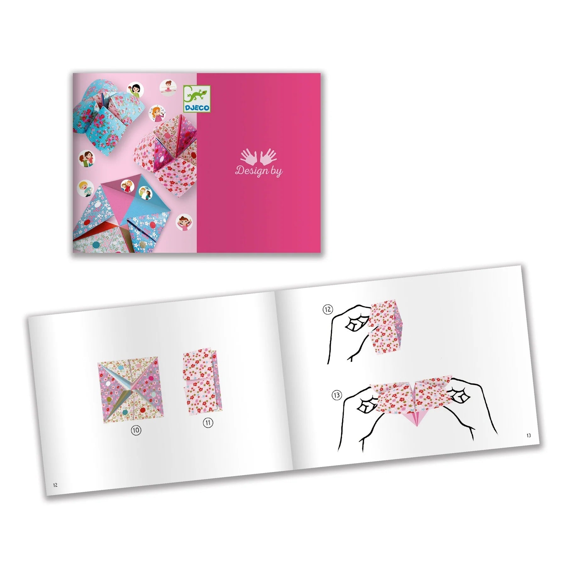 DJECO Petit Gifts Origami - Fortune Tellers Flowers-DJECO-Little Giant Kidz