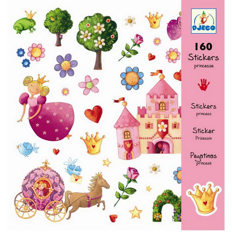 DJECO Petit Gifts Stickers - Princess Marguerite-DJECO-Little Giant Kidz