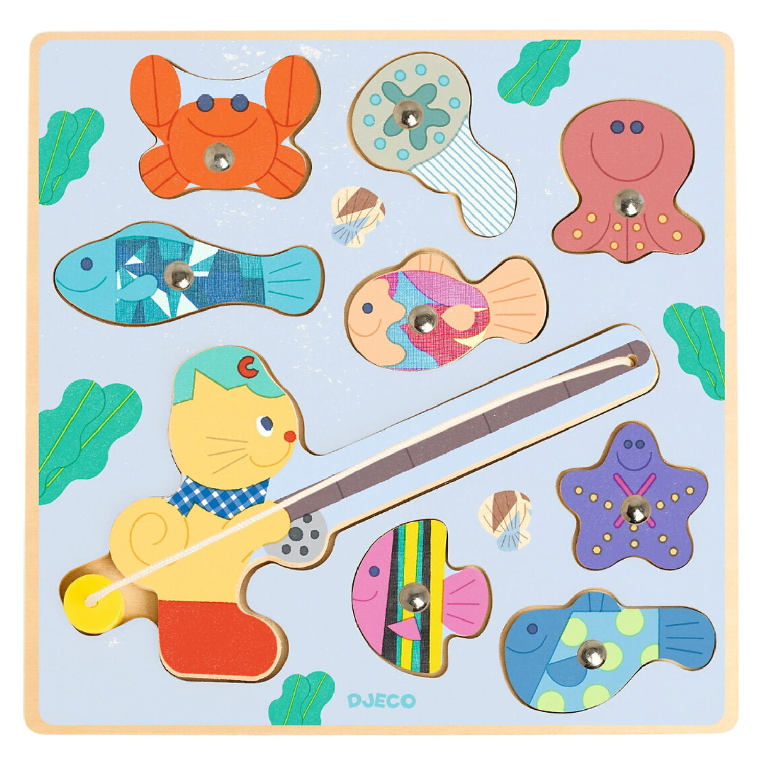 DJECO Puzz & Fish Bariolo -DJECO-Little Giant Kidz