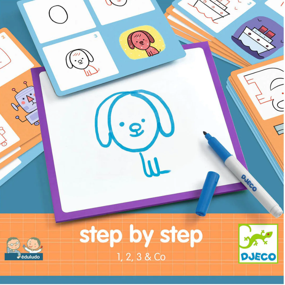 DJECO Step by Step 1, 2, 3 & Co -DJECO-Little Giant Kidz