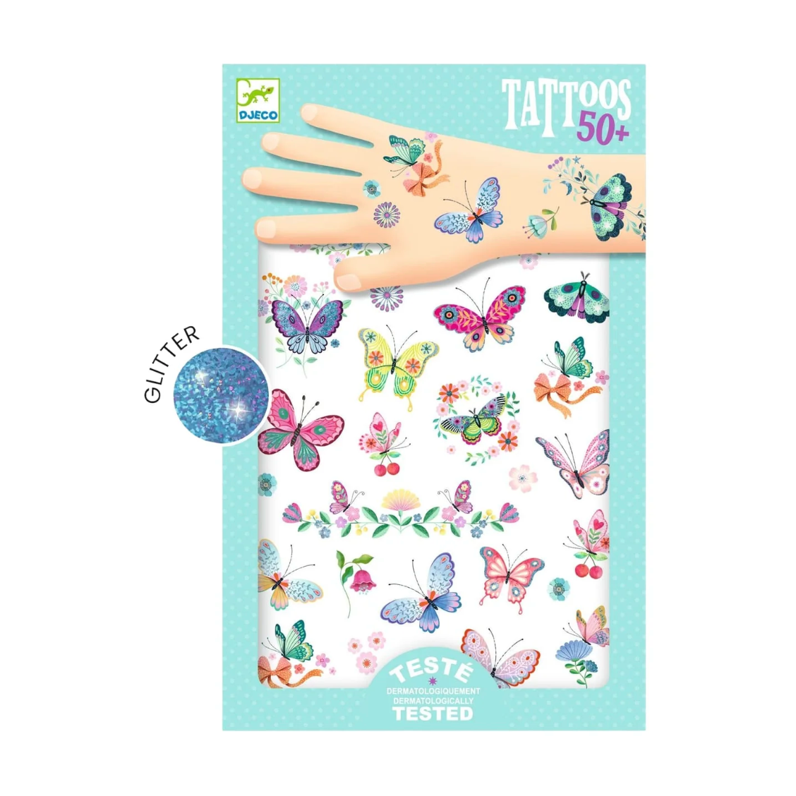 DJECO Tattoos Dream Butterflies -DJECO-Little Giant Kidz