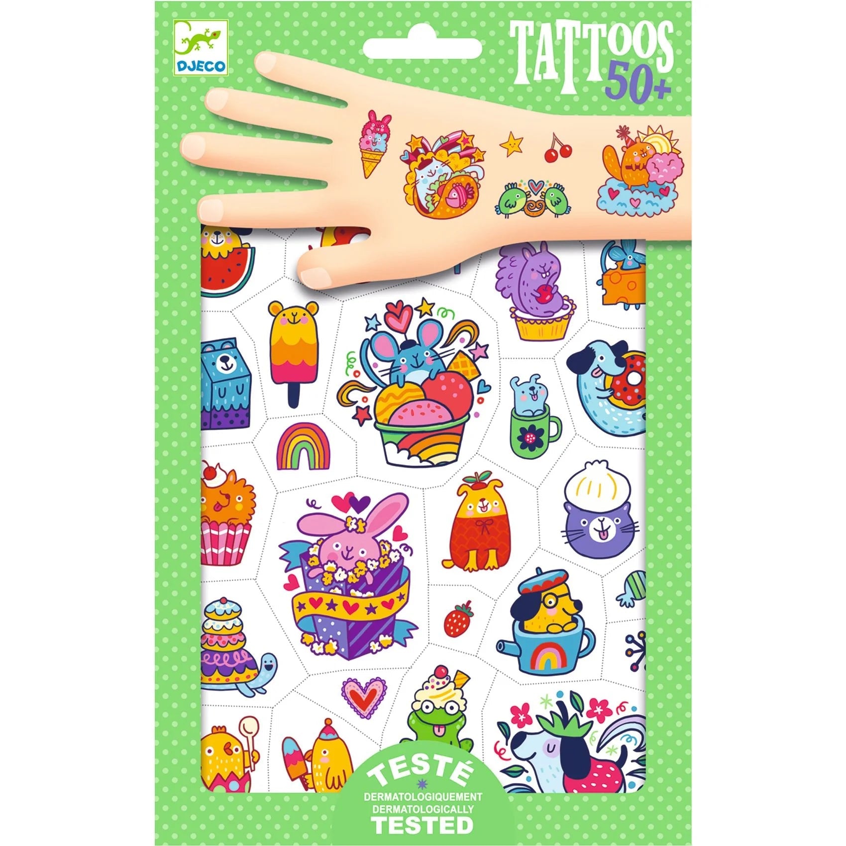 DJECO Temporary Tattoos Sweet Mimi-DJECO-Little Giant Kidz