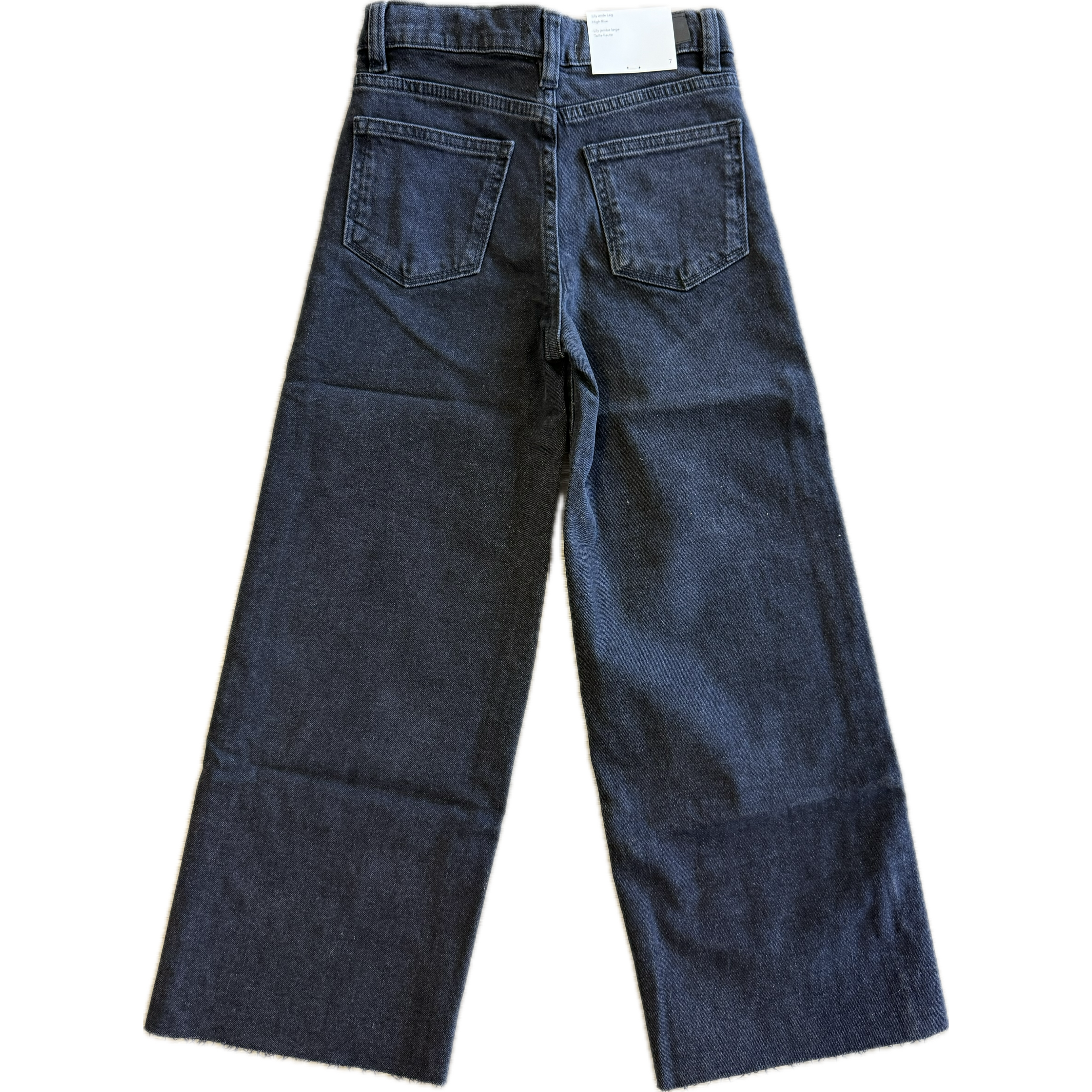 DL 1961 Tween Lily Jeans- Black Wide Leg-DL 1961-Little Giant Kidz