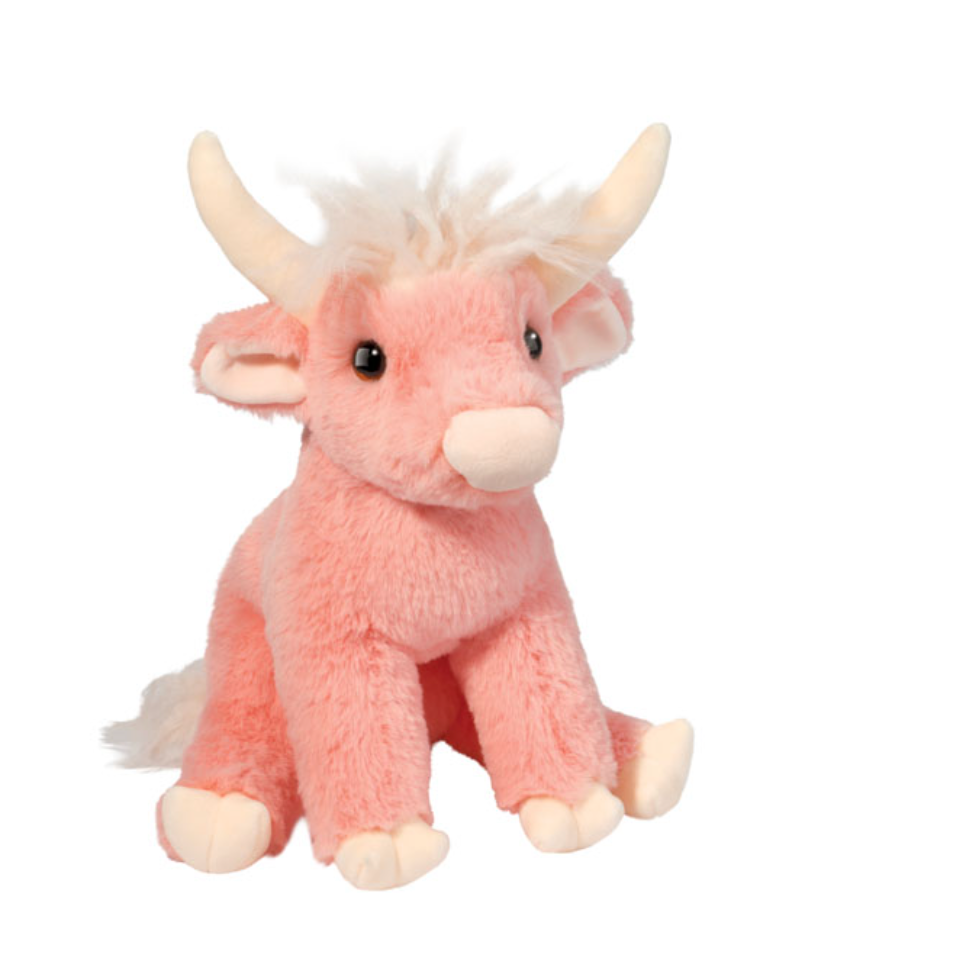 DOUGLAS Candie Pink HIghland Cow Soft-DOUGLAS-Little Giant Kidz