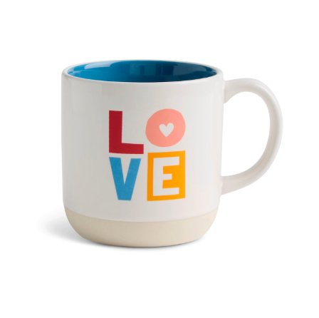 Demdaco Ampersand Mugs - Love-DEMDACO-Little Giant Kidz