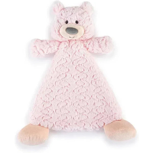 Demdaco Bella Bear Rattle Blankie-DEMDACO-Little Giant Kidz