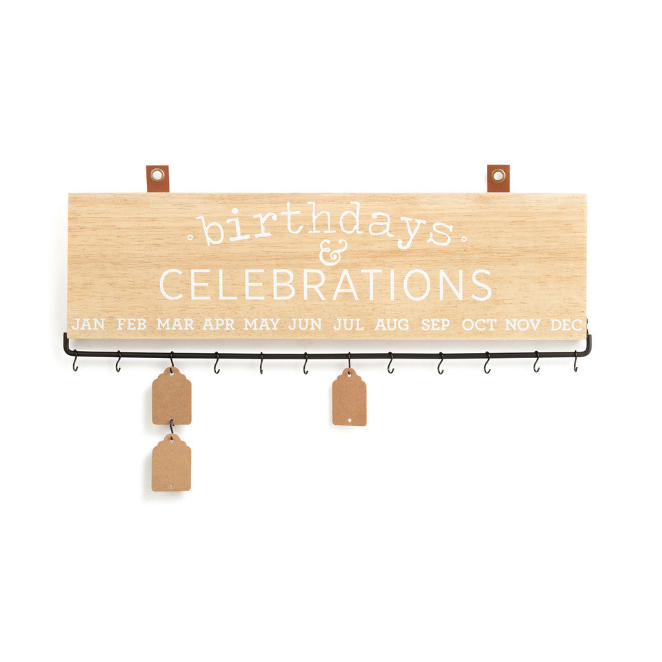 Demdaco Birthday Celebration Calendar-DEMDACO-Little Giant Kidz