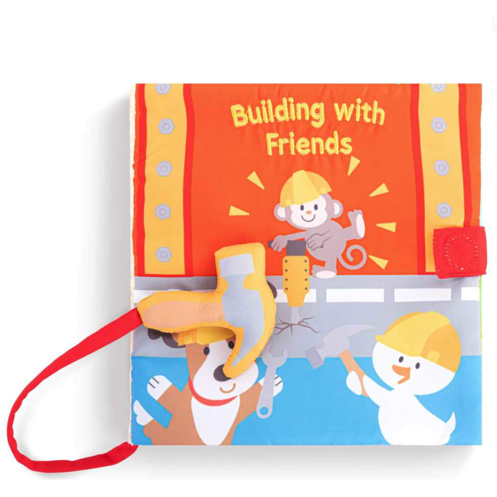Demdaco Building with Friends Sound Book-DEMDACO-Little Giant Kidz