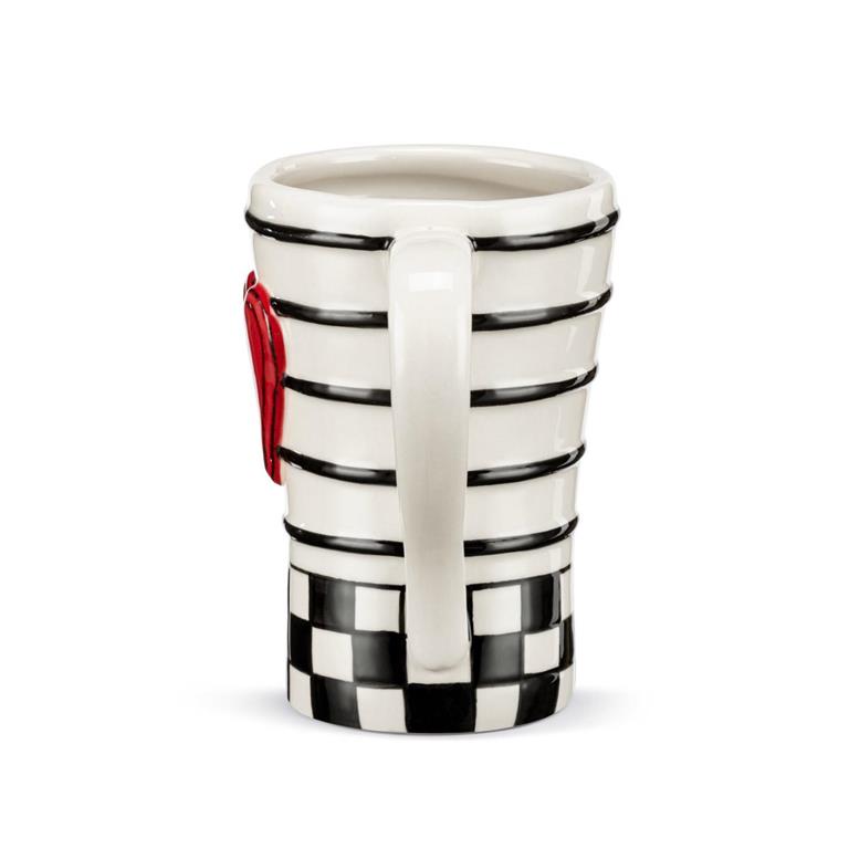 Demdaco Checker Red Heart Mug-DEMDACO-Little Giant Kidz