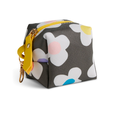 Demdaco Cheerful Daisy Multi Color Earbud Case 3" x 3" by-DEMDACO-Little Giant Kidz
