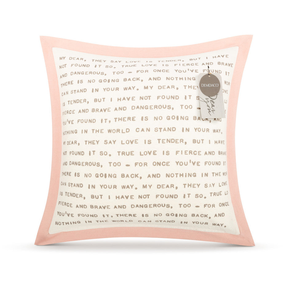 Demdaco Dear You Pillow - True Love-Demdaco-Little Giant Kidz