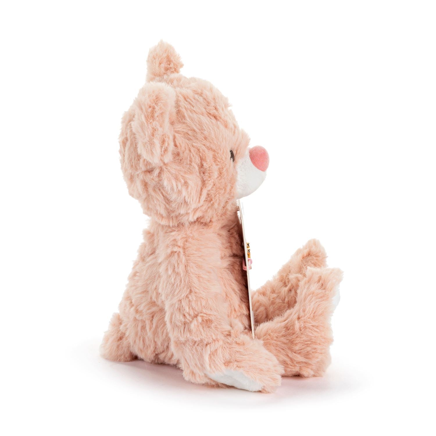 Demdaco Flower Girl Pink Bear-7in-DEMDACO-Little Giant Kidz