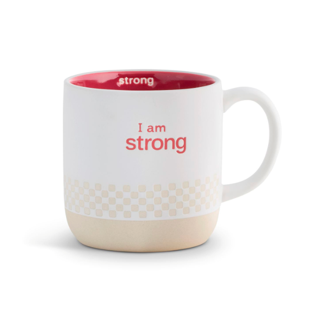 Demdaco I am Strong Ceramic Mug - 16oz.-DEMDACO-Little Giant Kidz