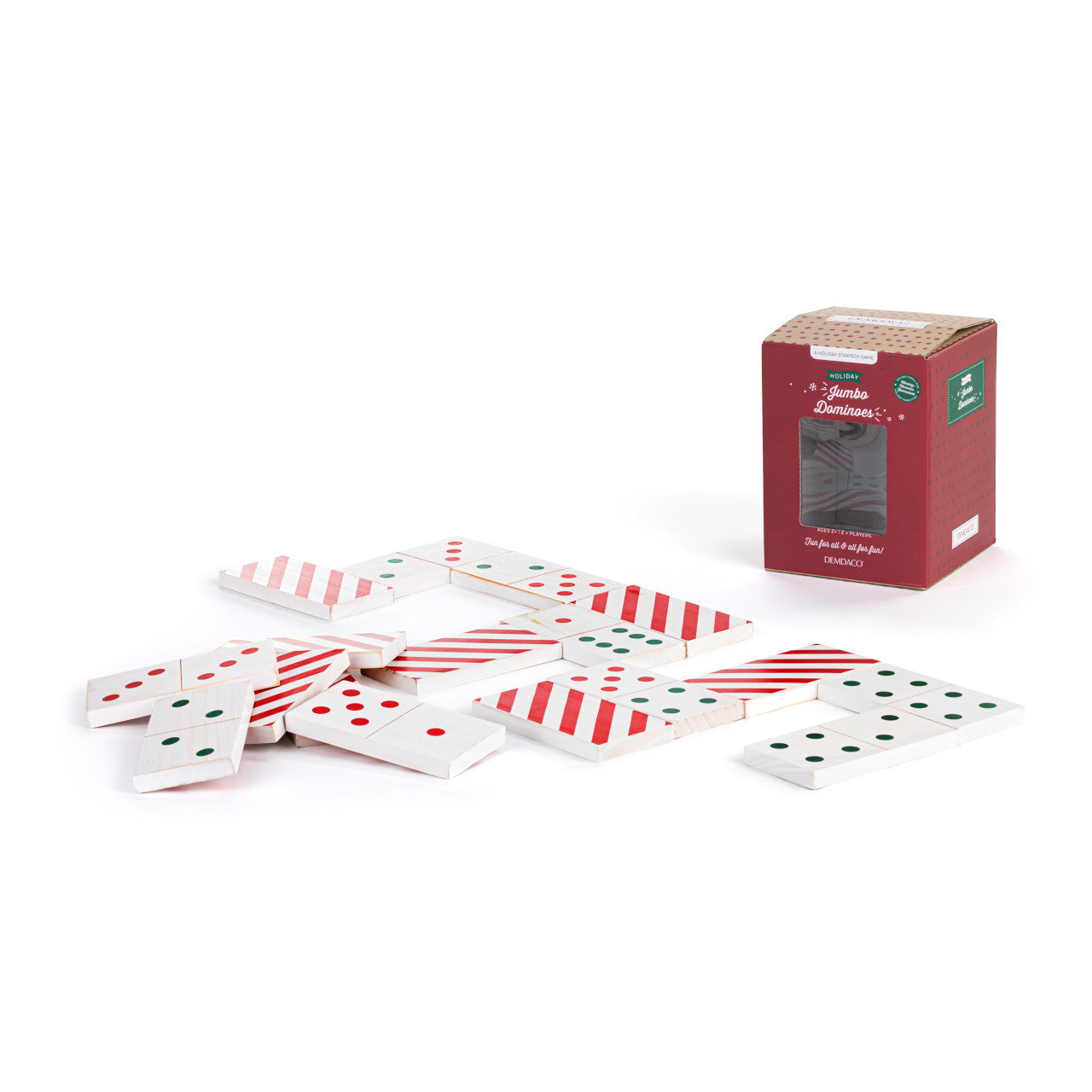 Demdaco Jumbo Holiday Dominoes-DEMDACO-Little Giant Kidz