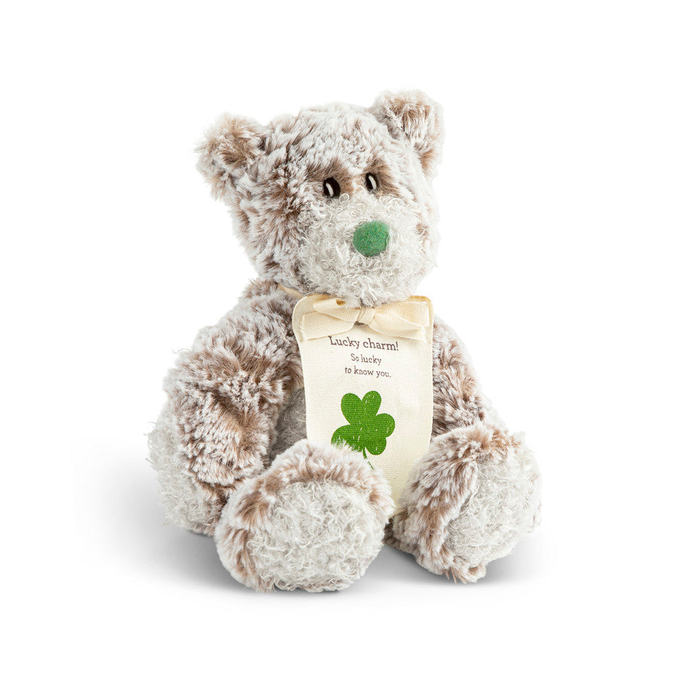 Demdaco Mini Giving Bear - Lucky-DEMDACO-Little Giant Kidz