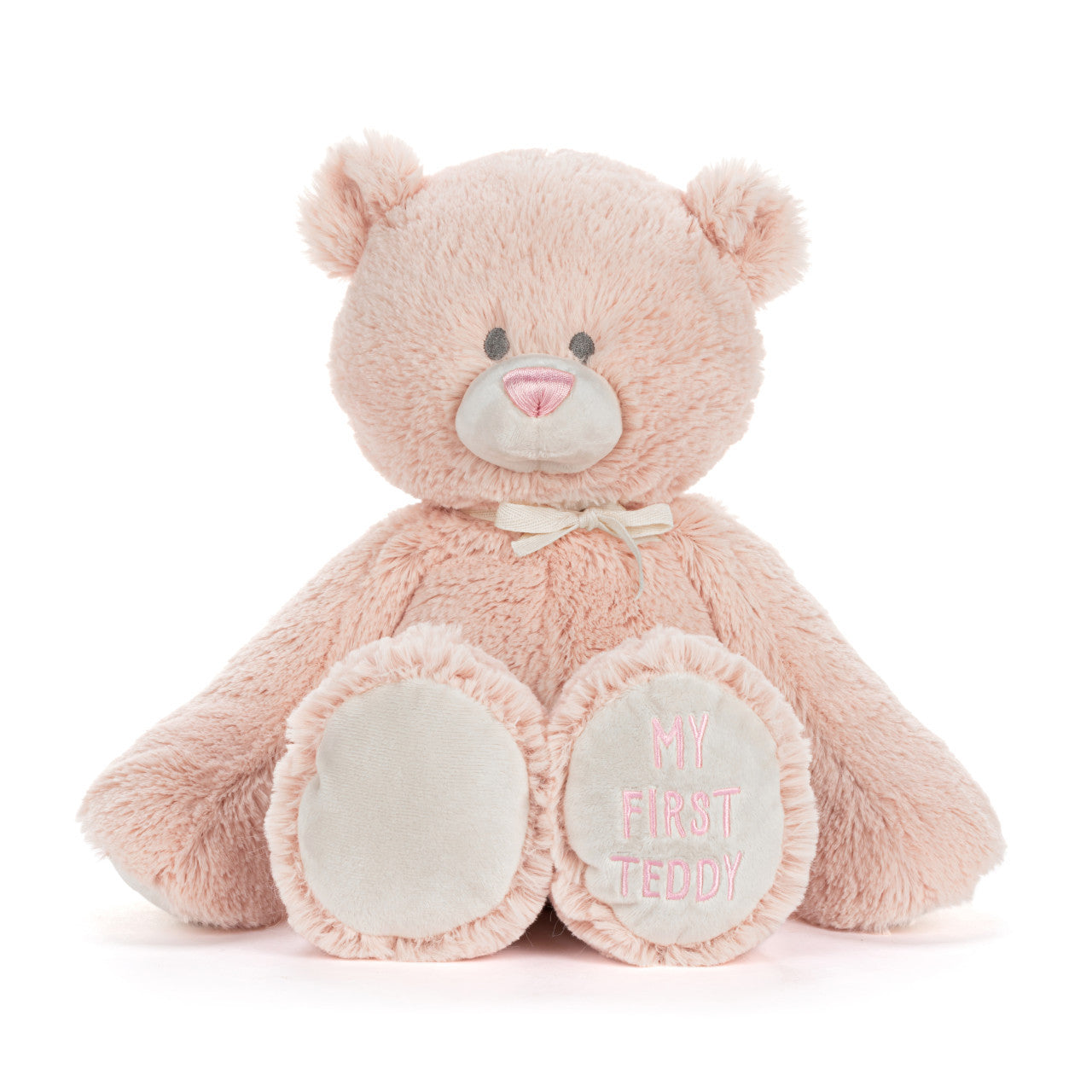 Demdaco My First Teddy Bear 16" - Pink-Demdaco-Little Giant Kidz