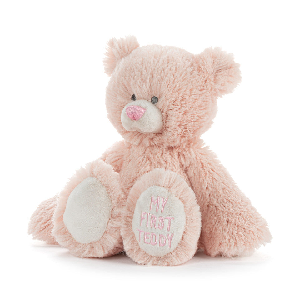 Demdaco My First Teddy Bear Mini - Pink-DEMDACO-Little Giant Kidz