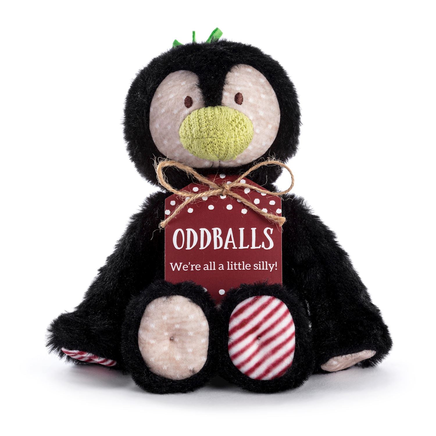 Demdaco Oddball Mini Plush - Penguin-DEMDACO-Little Giant Kidz