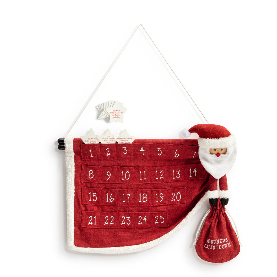Demdaco Santa Advent Calendar-DEMDACO-Little Giant Kidz