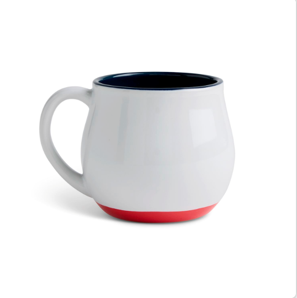 Demdaco Stay Strong Sculpted White Mug 14oz. by Emeline-DEMDACO-Little Giant Kidz