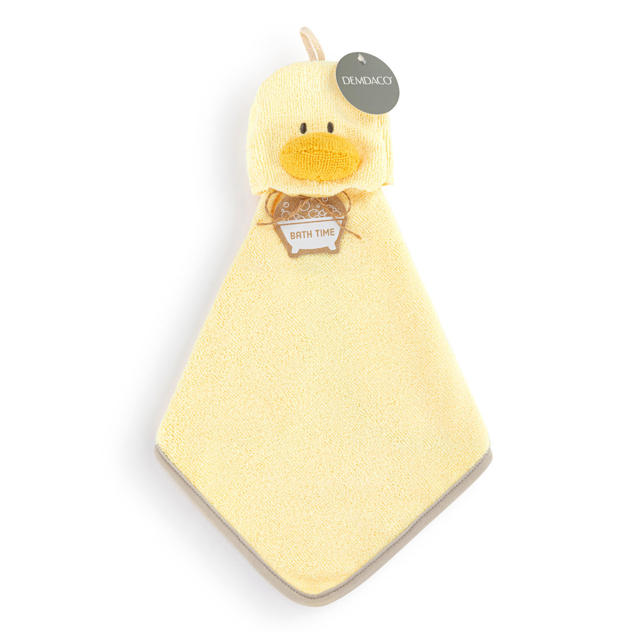 Demdaco Sudzie Bath Time Washcloth - Duck-Demdaco-Little Giant Kidz