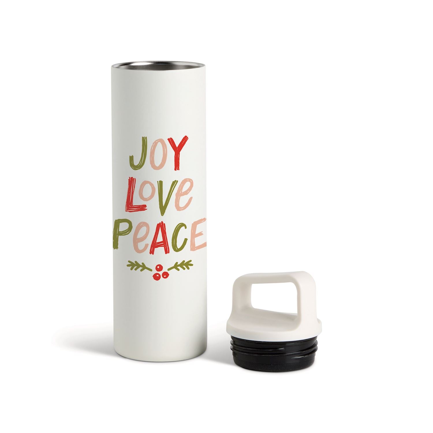 Demdaco Water Bottle- Joy Peace 20oz-DEMDACO-Little Giant Kidz