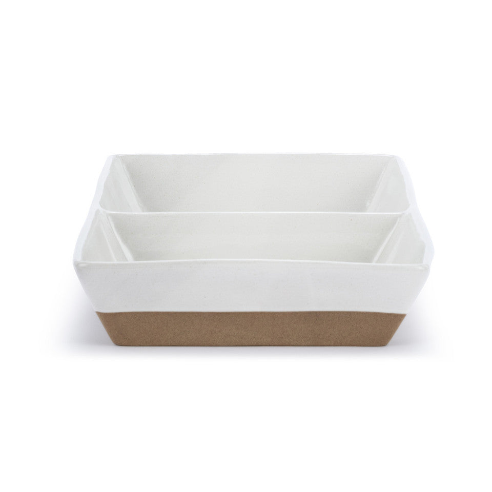 Demdaco White Gather 'Round This That Divided Dish-DEMDACO-Little Giant Kidz