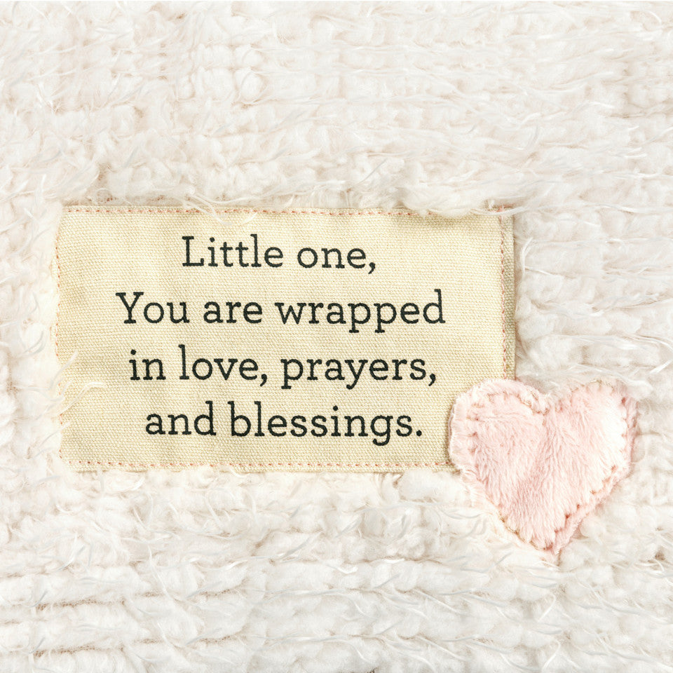 Demdaco Wrapped in Prayer Blanket - Pink-DEMDACO-Little Giant Kidz