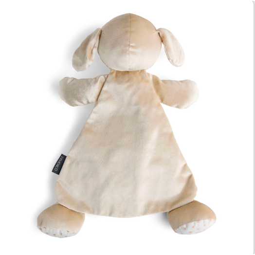 Demdaco You Are So Loved Taupe Puppy Blankie 15"-DEMDACO-Little Giant Kidz